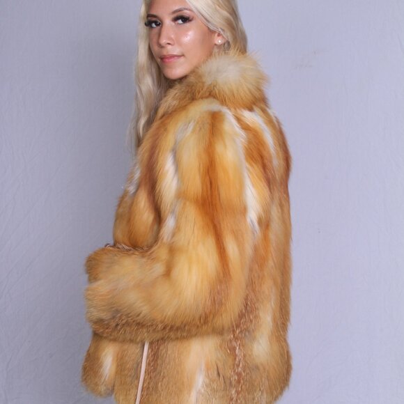 Cherry Red Fox Jacket - Picture 5 of 11